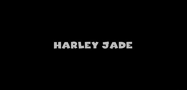  Harley Jade gets soaking wet and ready to fuck when you bury your face in her mouth watering 40-inch behind
